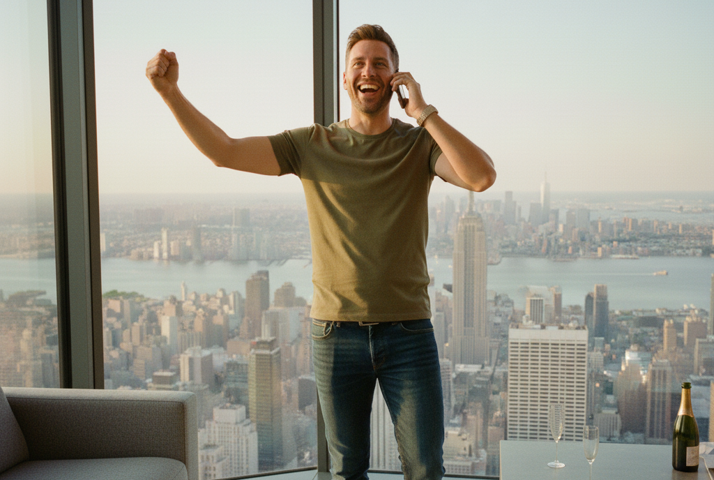 Successful agency owner, selling his marketing agency